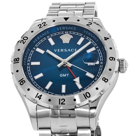 versace men's hellenyium gmt|versace hellenyium watch.